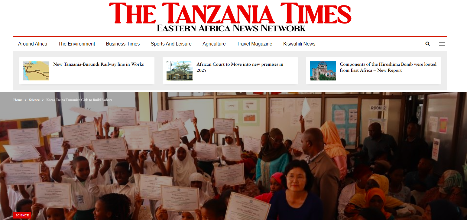 From The Tanzania Times